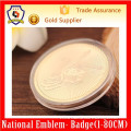 3d engrave souvenir coin, custom rare gold coin with acrylic box, gold coins personalized (HH-souvenir coin-0059)